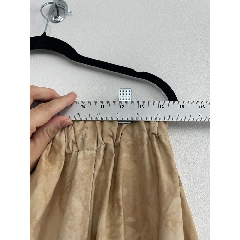 Shabby Chic Handmade Skirt Women S/M Ruffle Hem Midi Elastic Waist Boho Cottage - Picture 8 of 10